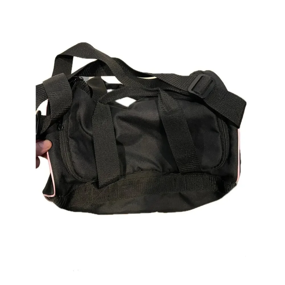 Adidas Defender Small Pink Black Gym Bag 18
